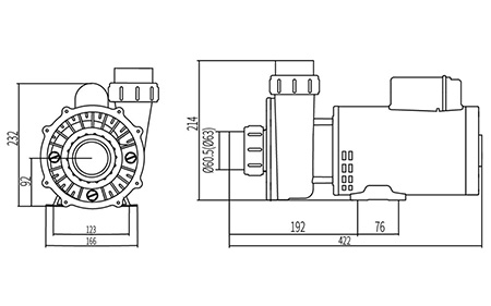 SPA Massage Tub Pump, DXD-30A