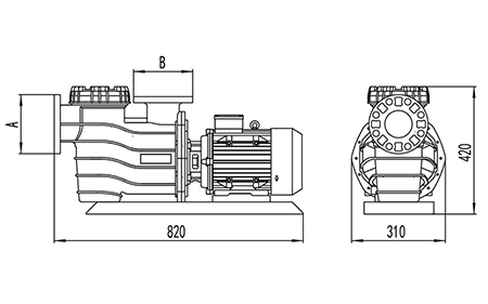 Swimming Pool Pump, CB-P50