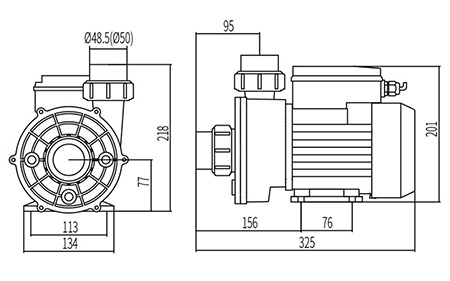 SPA Massage Circulating Pump, DXD-300E