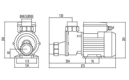 SPA Massage Tub Pump, DXD-310A