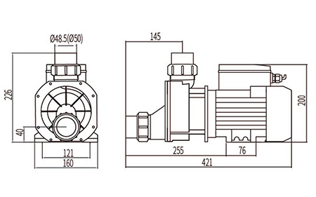 SPA Massage Tub Pump, DXD-310E