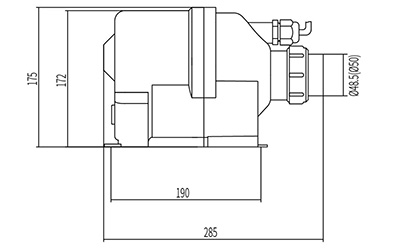 SPA and Bathtub Air Blower, DXD-6X