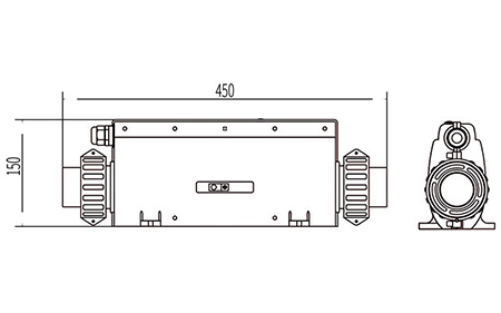 Thermostatic Heater, SDP-1500
