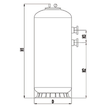 Deep Bed Sand Filter, CB-H07400
